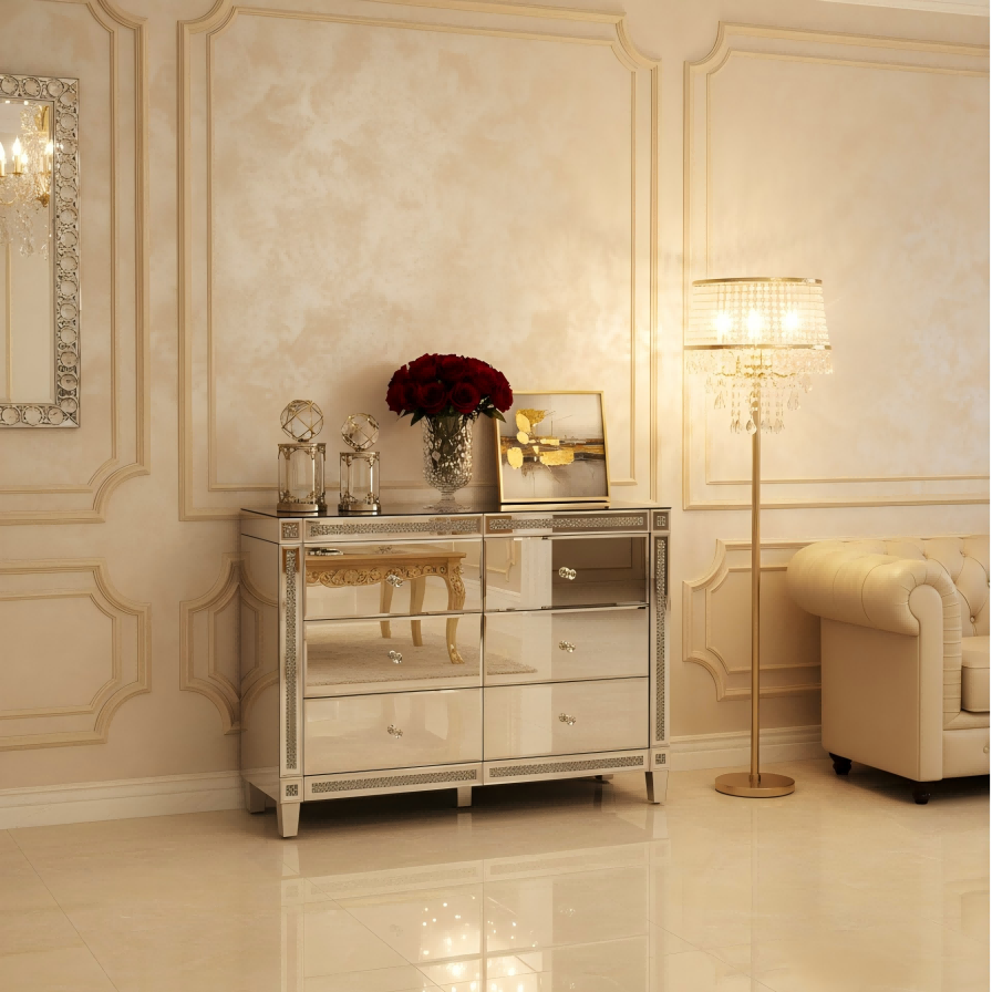Miradore 6-Drawer Cabinet